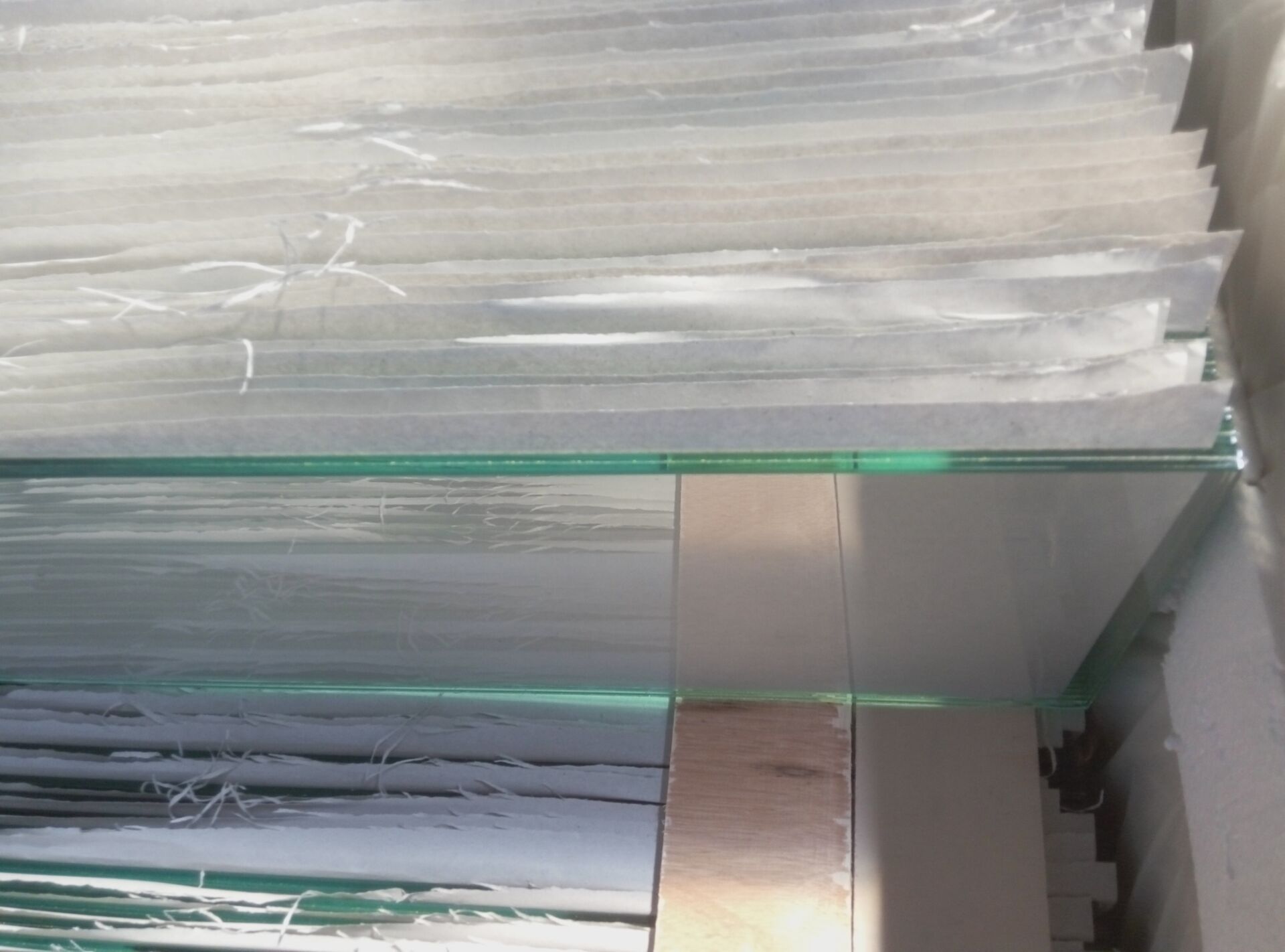 Louvre Laminated Glass with Thickness 6.38mm