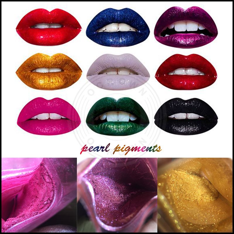 Lipstick Mica Colors Powder, Lip Safe Mica, Natural Lipstick Pigment