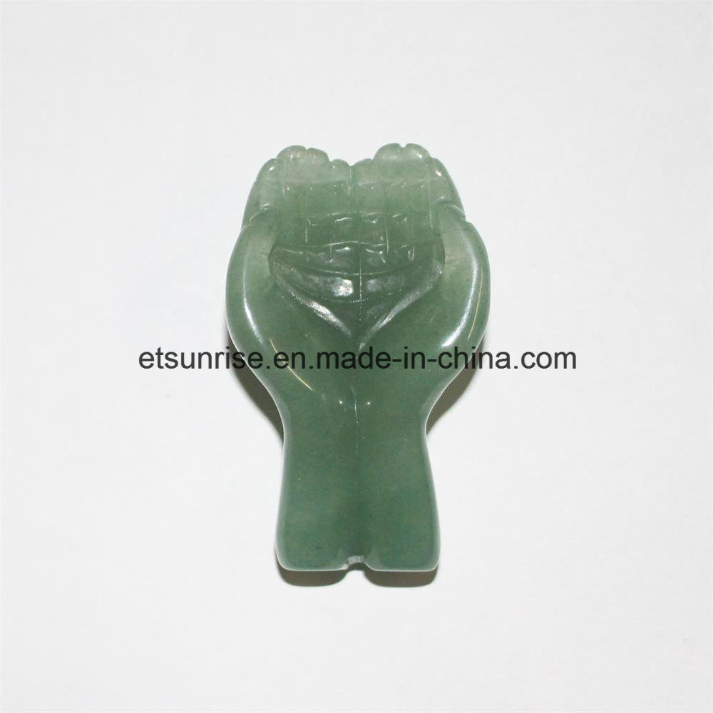 Semi Precious Stone God Hand Carving Craft