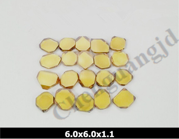 6*6*1.7mm Mono Crystal Diamond Plate Sticks for Cutting Tools