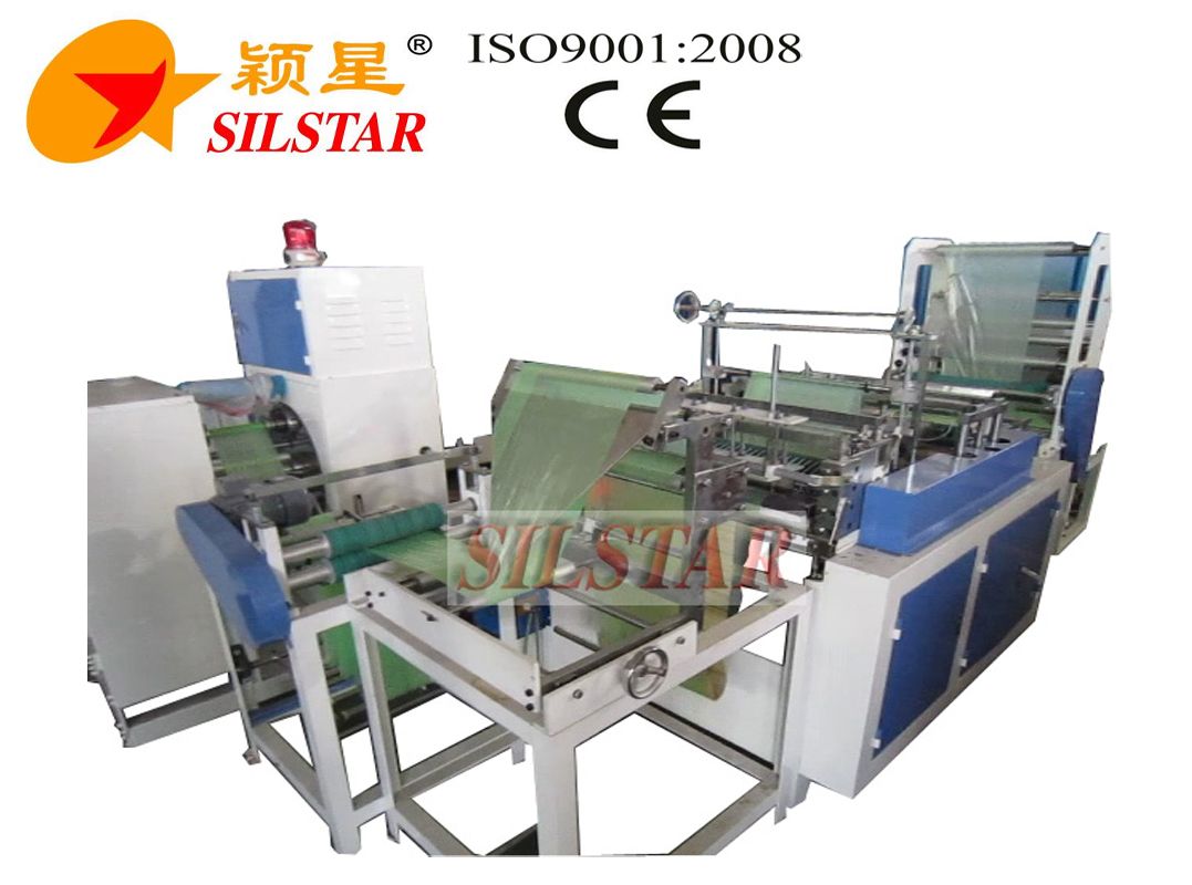 Ice Cube Bag on Roll Making Machine