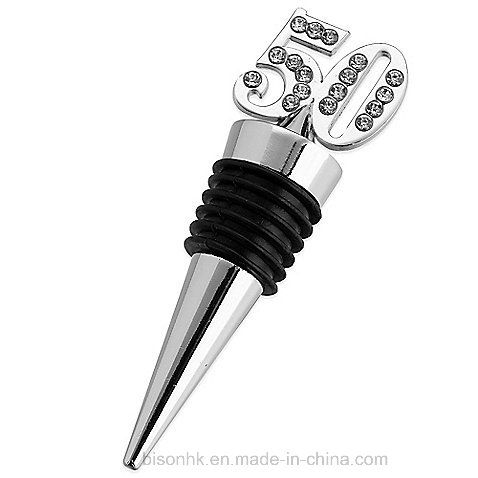 Lovely Wine Bottle Stopper, 50th Anniversary Bottle Stopper