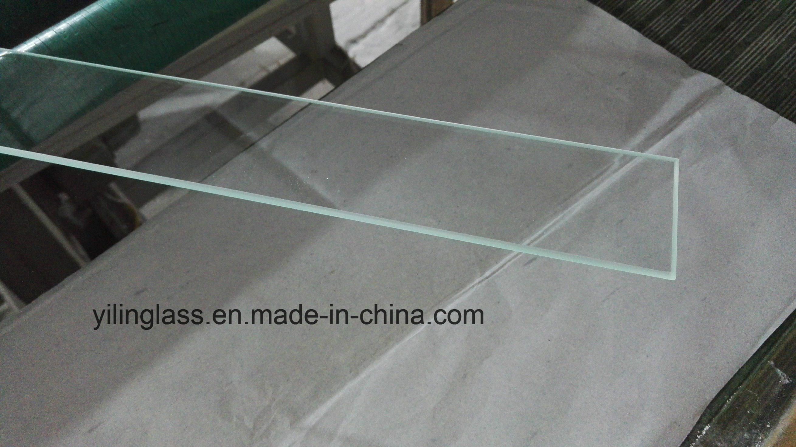 Toughened Ultra Clear Shelf Glass