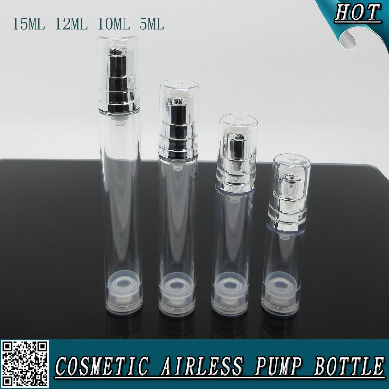 Cosmetic Clear Plastic Refillable Spray Bottle with Hozzle