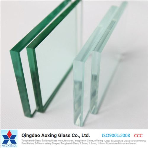 Flat Toughened/Tempered/Float Low Iron/Super/Ultra Clear Glass for Window