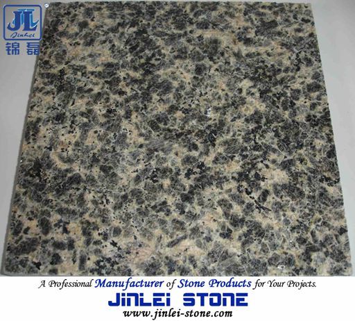 Natural Polished Brown Leopard Skin Granite Tile with Factory Price