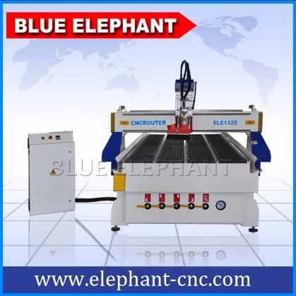 Ele1325b Electric CNC Router Metal Cutting Machinery with Mist Cooling System