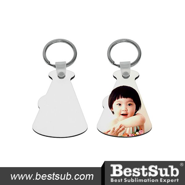 Bestsub Megaphone Personalized Hardboard Key Ring (MYA07)