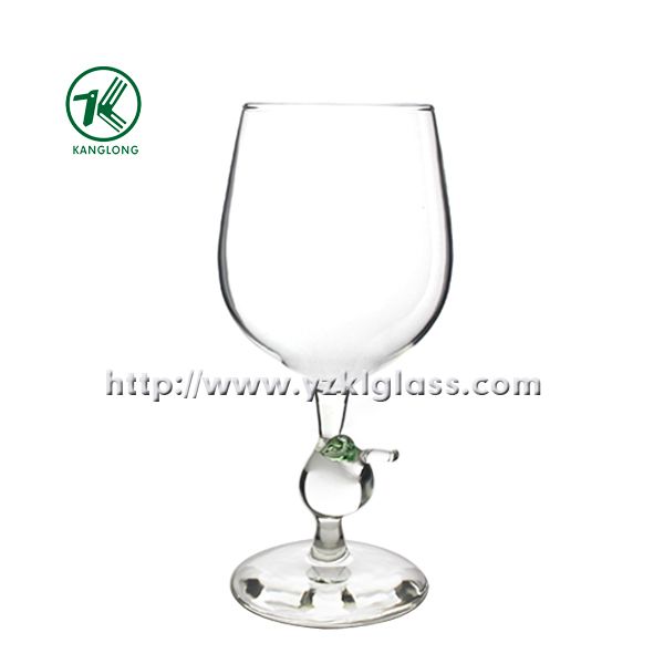 Single Wall Wine Glass by SGS (dia9*19)