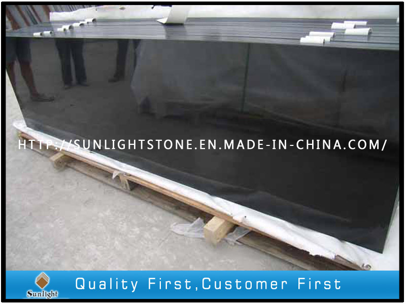 Natural G684 Black Colours Granite Stone for Slabs, Tiles