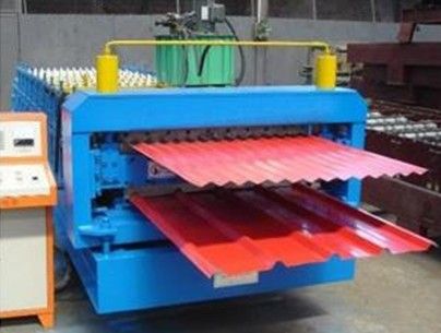 Double-Layer PPGI Roofing Panel Sheet Forming Machine