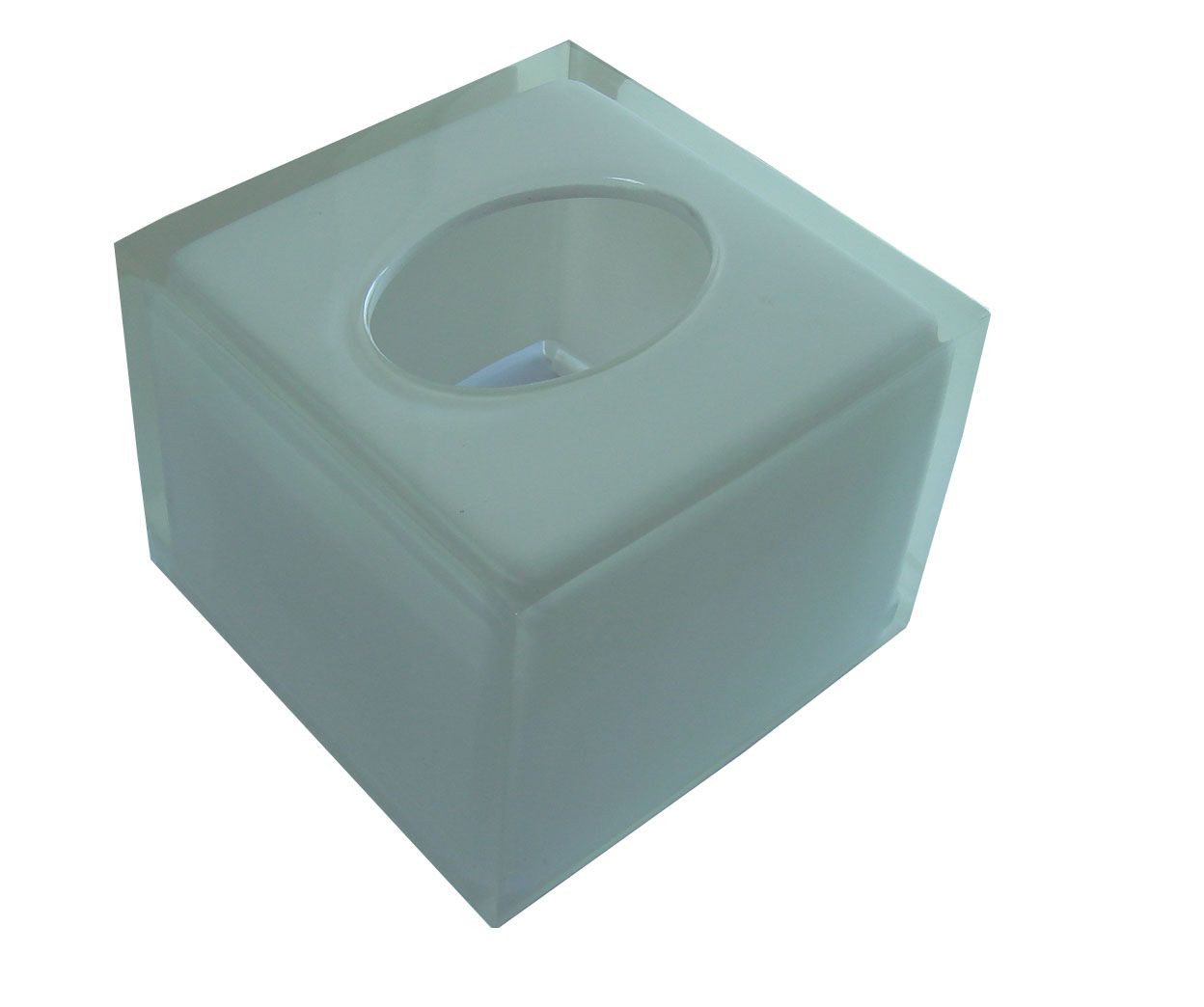 Bathroom Crystal Square Tissue Box