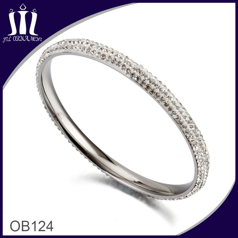 Clay Ball Full CZ Bracelet Ob124