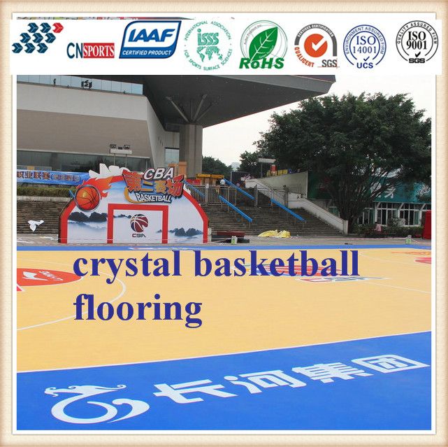 China Factory of Basketball Court Surfaces/Basketball Floor Mat 