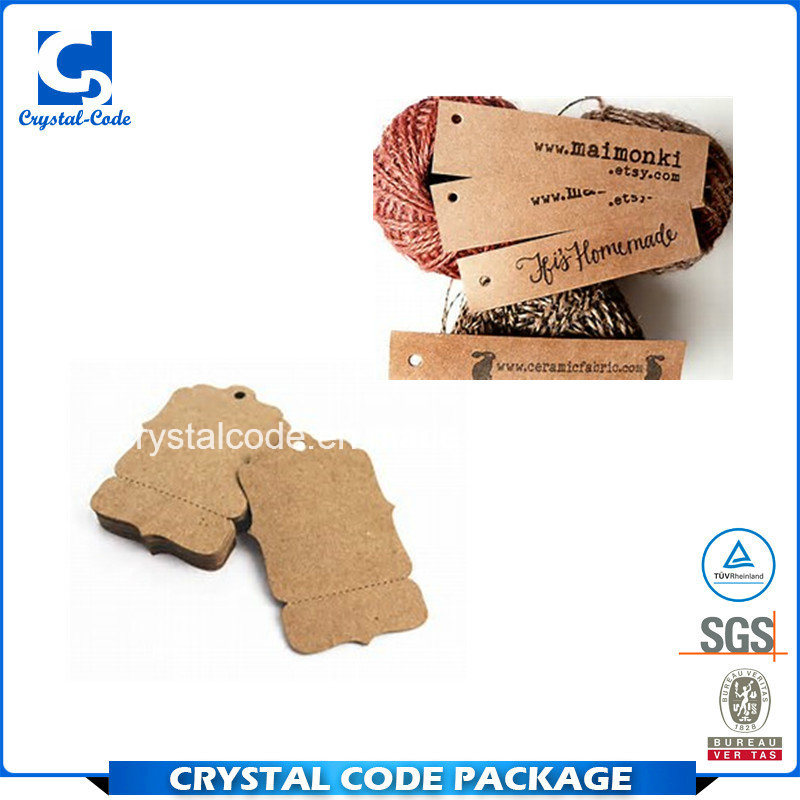 Newly Low Price Custom Cardboard Hang Tags Label Sticker