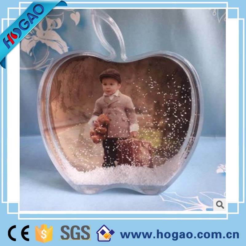 Acrylic Photo Frame Snow Globe Water Ball