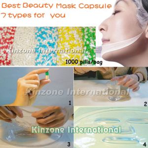 Pure Natural Crystal Mask Capsules Whitening Mask for Skin Care