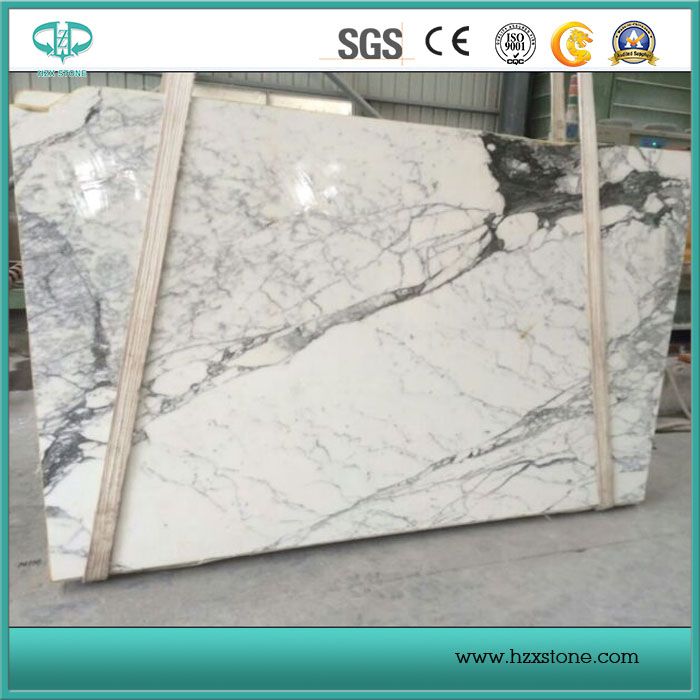 Beautiful & Good Quality Top Quality Calacata White Marble Slab