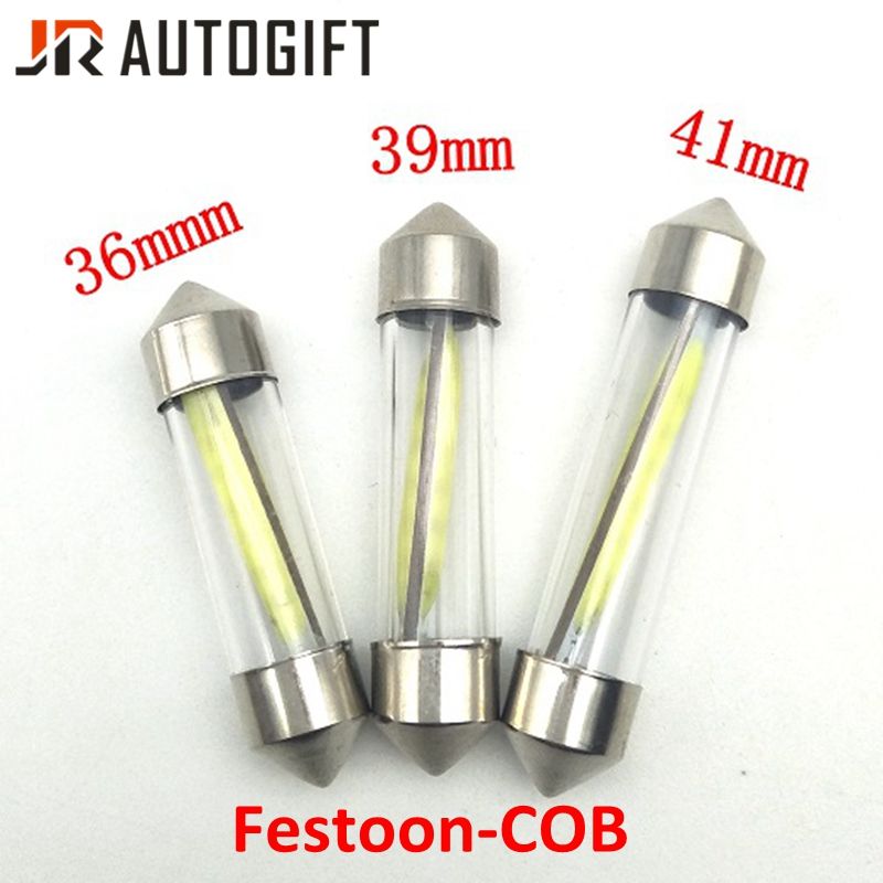 12V 24V Car LED Festoon C5w Bulbs COB Crystal Lights Auto Dome Lamp