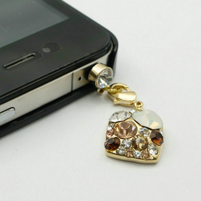 2017 Sale Crystal Headphone Jack Plug for iPhone