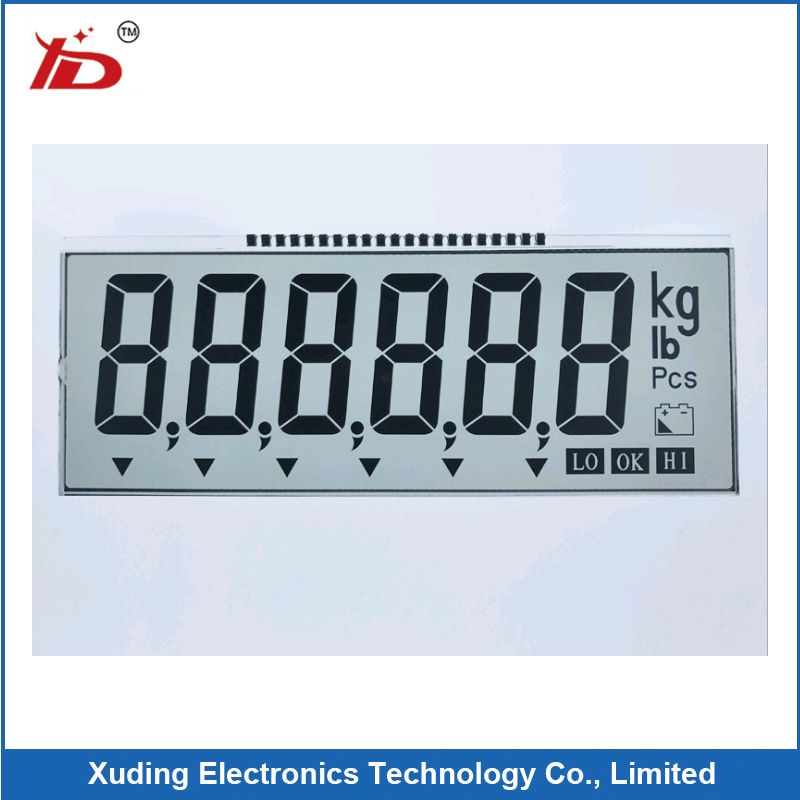 Tn-LCD with Black-Mask Backguound LCD Display Module