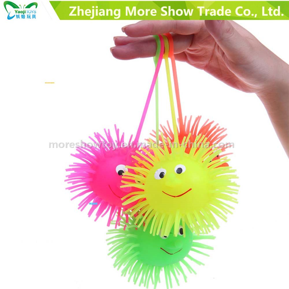 Novelty Colorful Puffer Yoyo Light up Ball Kid Toys