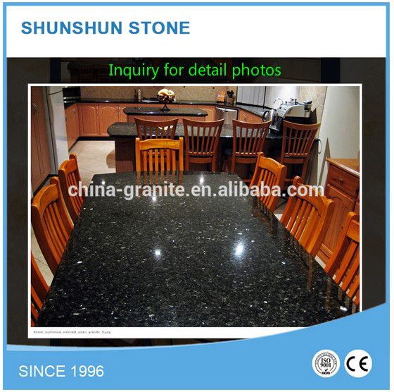 Natural Polish Emerald Pearl Granite Countertop