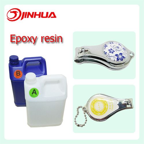 Clear Surface Crystal Epoxy Resin Adhesive for Nail Clippers