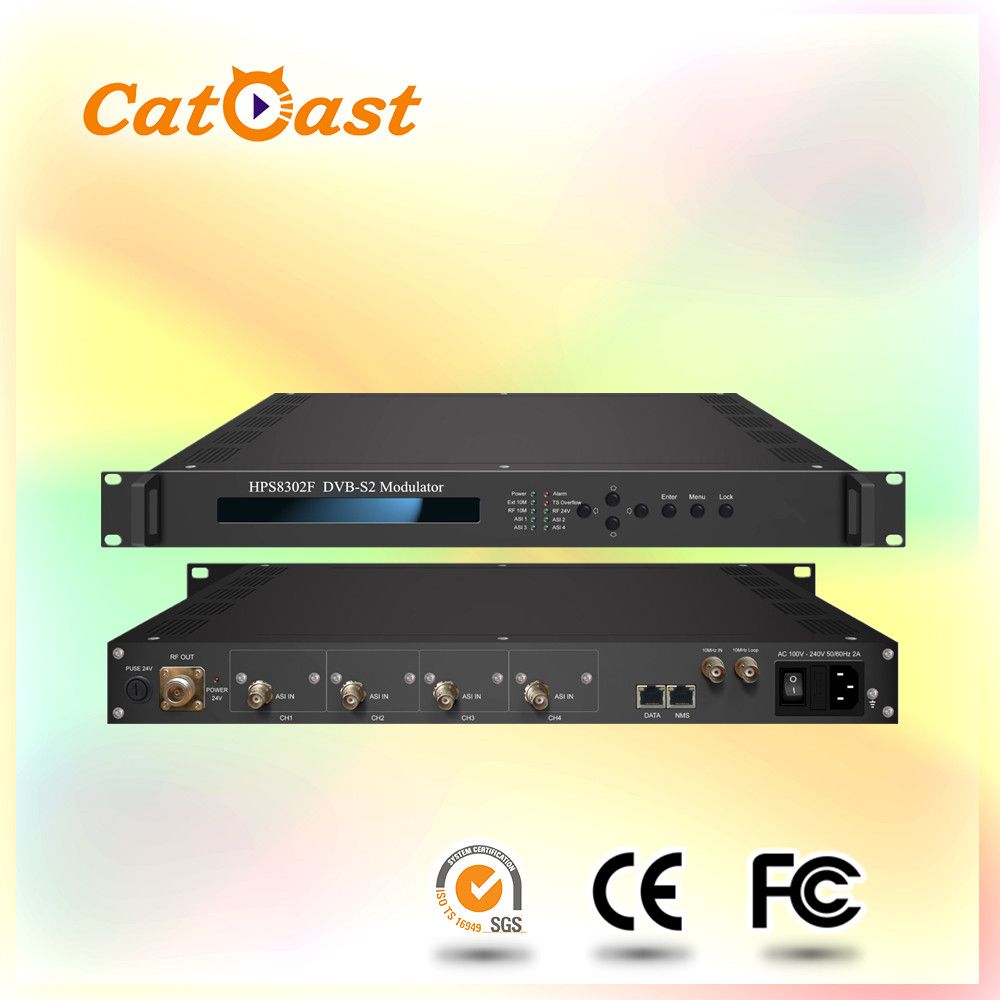 H. 264 DVB-S/S2 RF Modulator