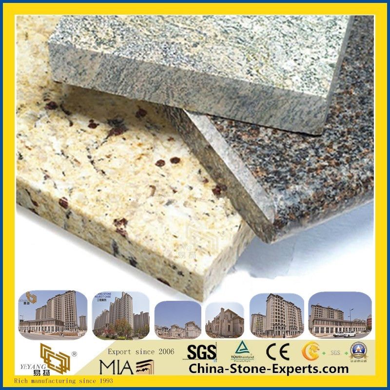 Colourful Natural Stone Granite for Flooring/Wall/Tile (G603/G664/Shanxi/Black/G603/G654/G687/G562/G623/G682/G439/G562/White/Black/Red/Grey/Yellow/Green/Brown)