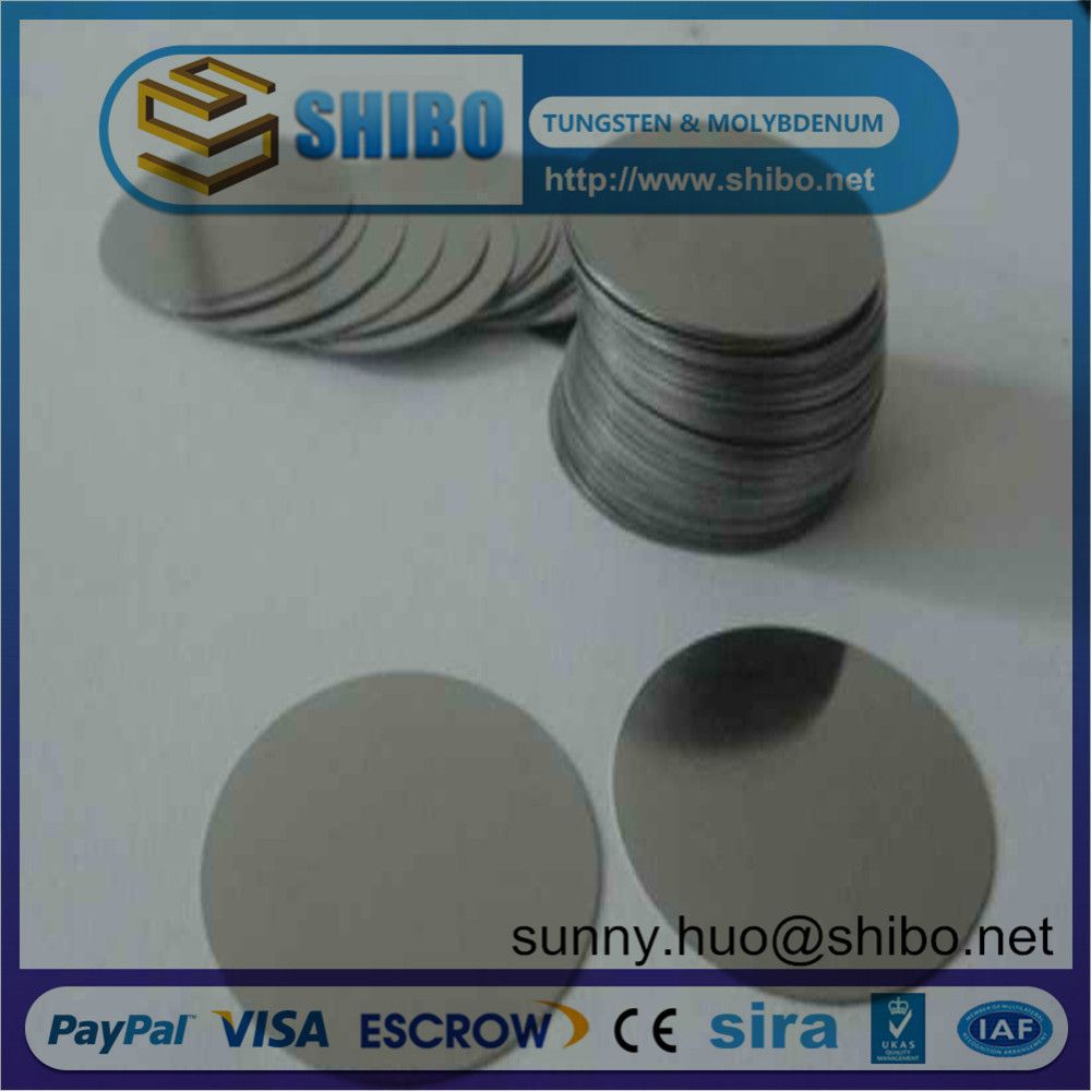 Pure Molybdenum Disc for Sapphire Crystal Growth Vacuum Furnace