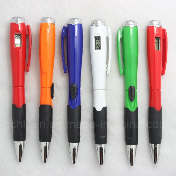 Novelty Promotional Gift Pen Recorder Pens with Light