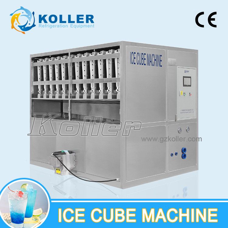 CE Approved 3 Tons Ice Cube Machine with Semi-Automatic Packing System