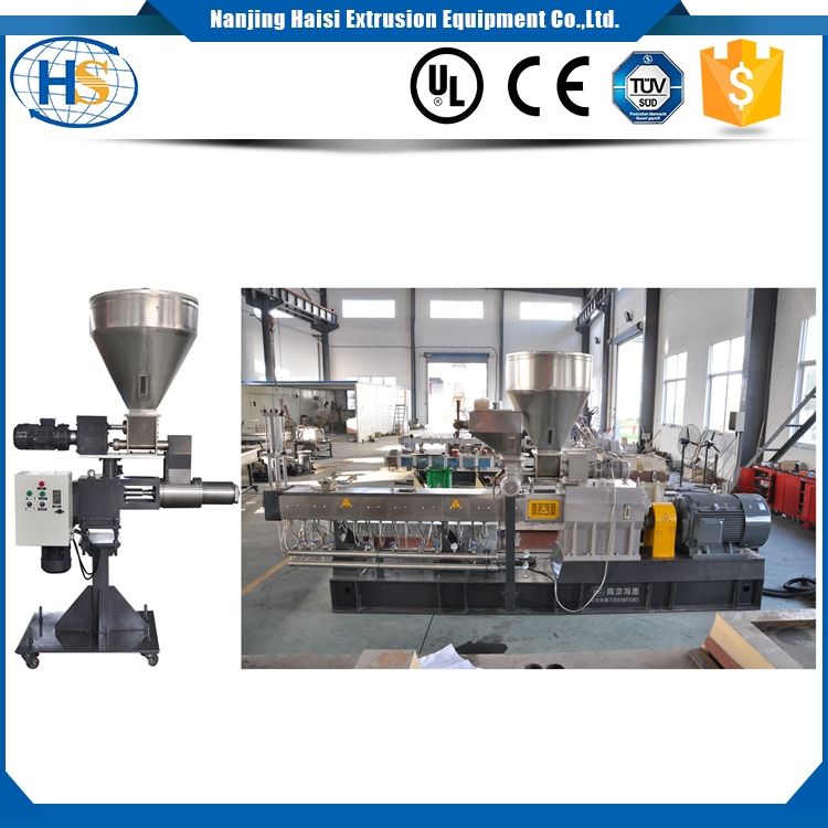 Polymers Compounding Plastic Masterbatch Twin Screw Extruder Machine Price