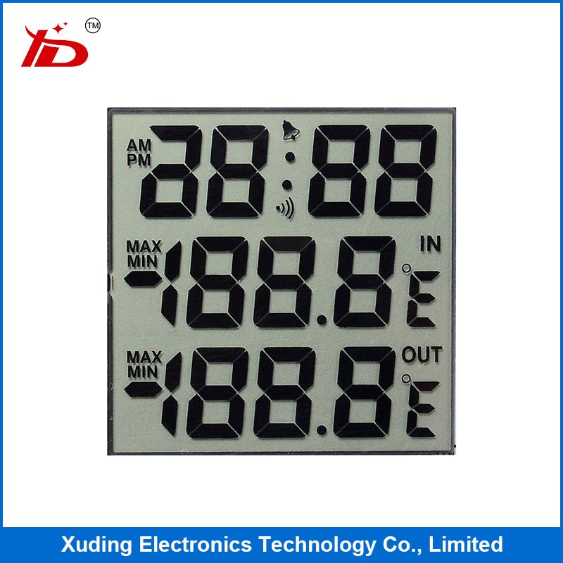 Customerized Vhtn Type Monochrome Small Size LCD Screen Display