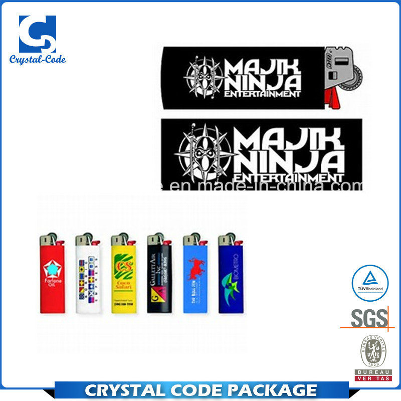 Packaging Brand Lighters Logo Label Sticker