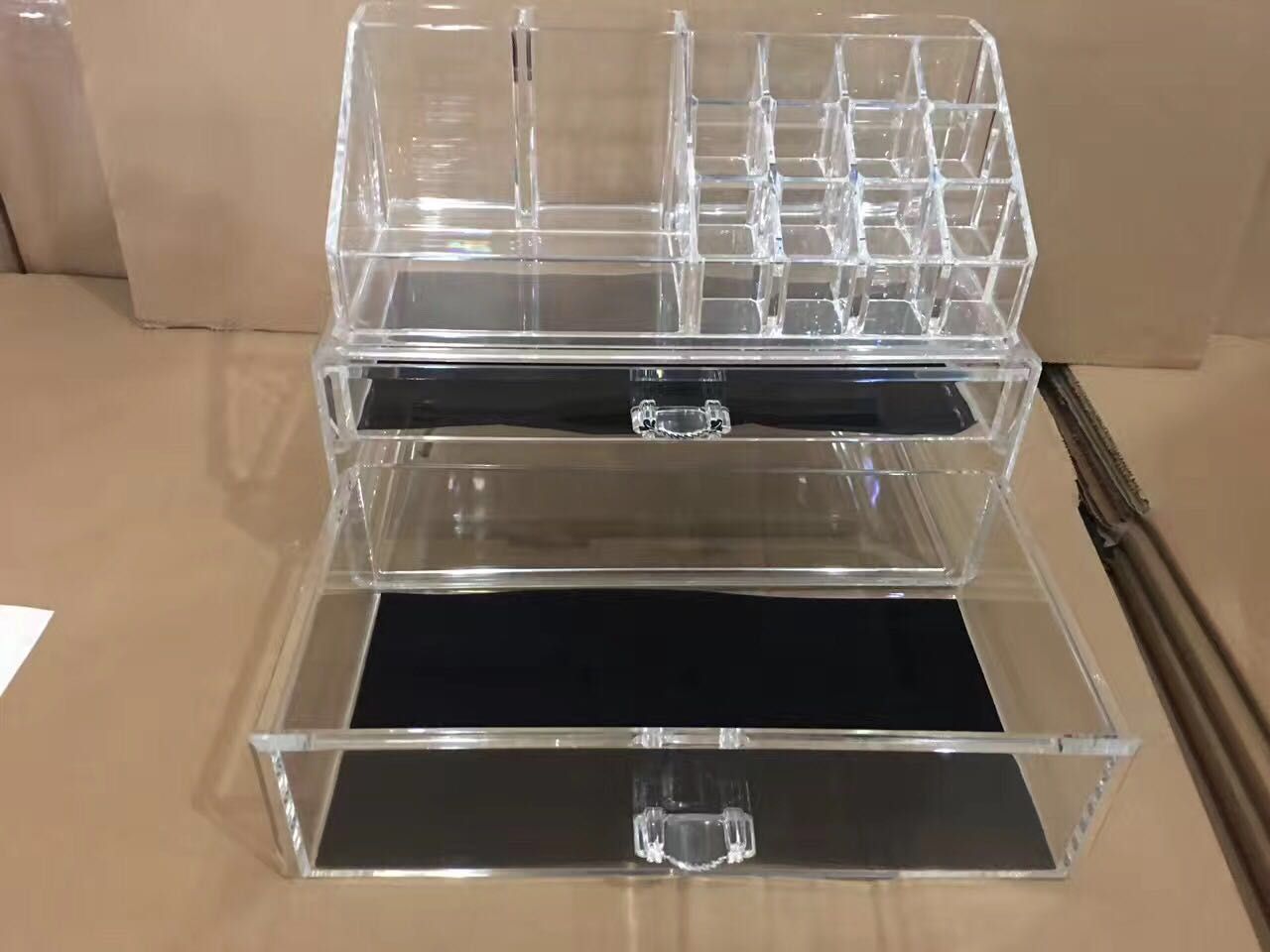 Transparent Plastic Cosmetic Box Cosmetic Case