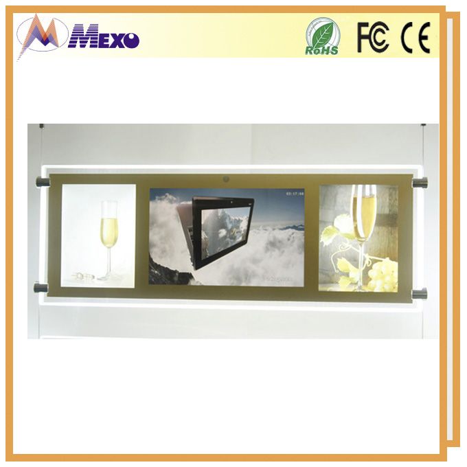 Digital Acrylic Advertising LED TV LCD Display Panels