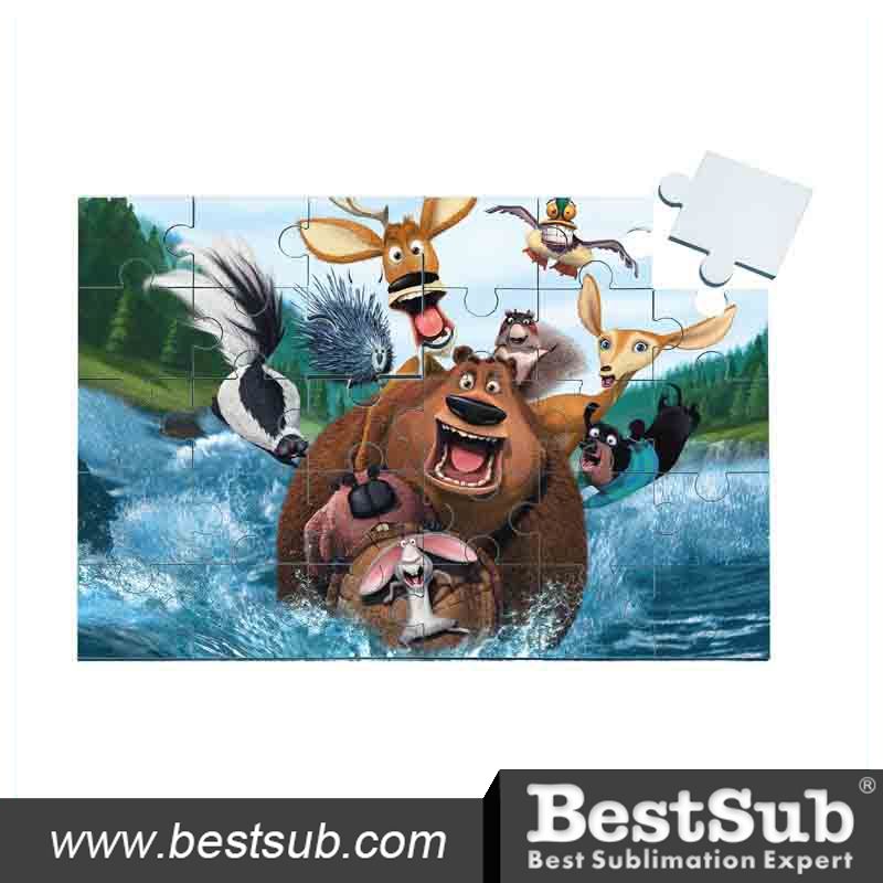 Bestsub Customized A4 Sublimation Hardboard Puzzle (PTA4-M1)