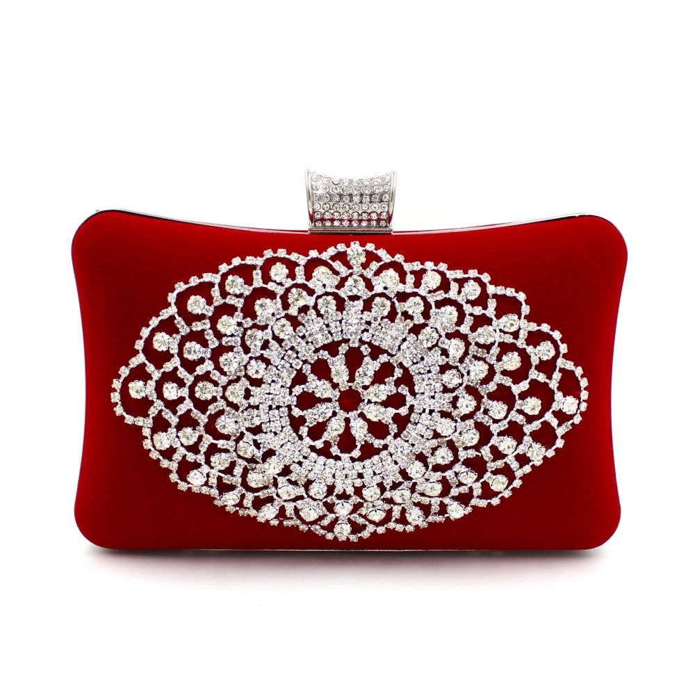 High Quality Designer Box Clutch Bag Women Fashion Party Bag