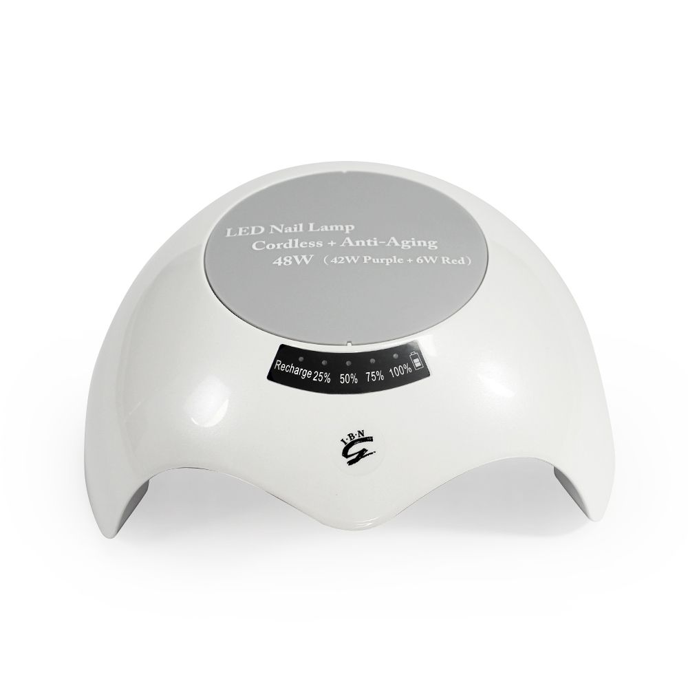 48W UV LED Nail Lamp Nail Dryer with Timer Setting Infrared Sensor Digital Display, Curing All Brand of Gel Nail Polish (Both Fingernail and Toenails)