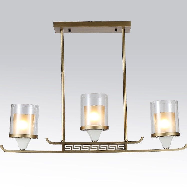 Metal Chandelier Frame Elegant Candle Pendant Lamp