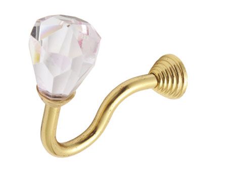 Crystal Curtain Hook (02911)