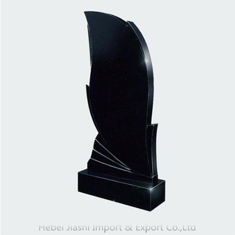 Premium Plus Black Granite Monument for Cemetery Memorials