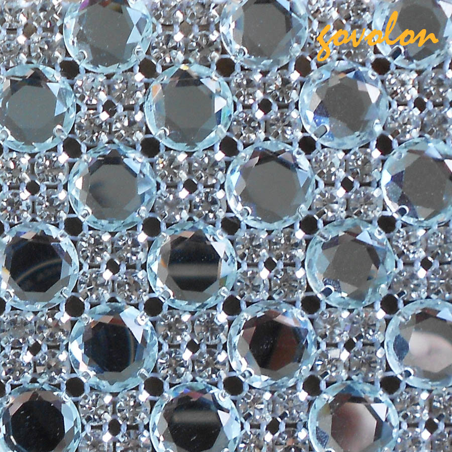 Heat Transfer Adhesive Crystal Resin Rhinestone Mesh