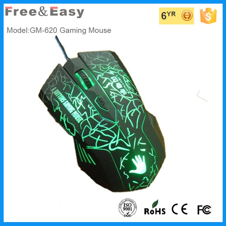 6D USB Mouse for Gamer Dpi 2000