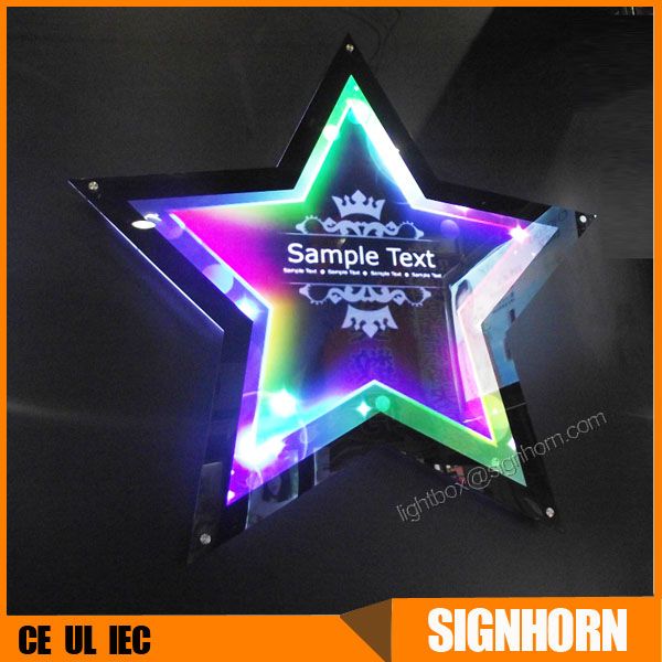 Good Quality A1 A2 A3 A4 LED Acrylic Display Signage