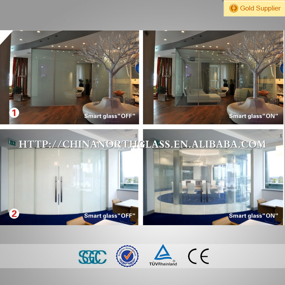 Hot Sale Best Quality 5+1.52+5 Laminated Smart Glass