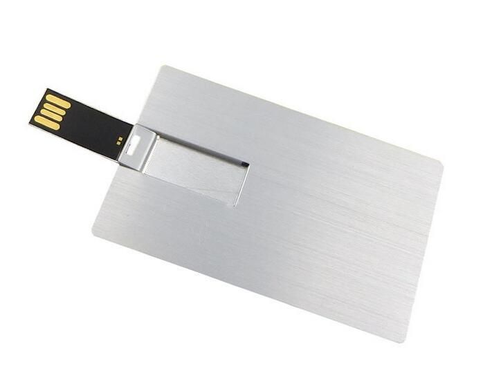 Metal Credit Card USB Stick with Company Logo