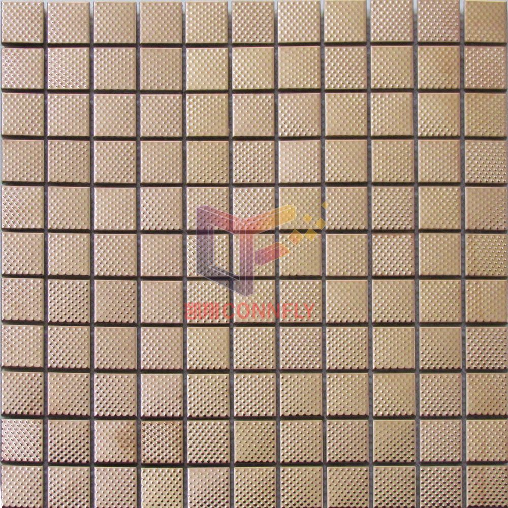 Rose Bronze Metal Mosaic (CFM951)